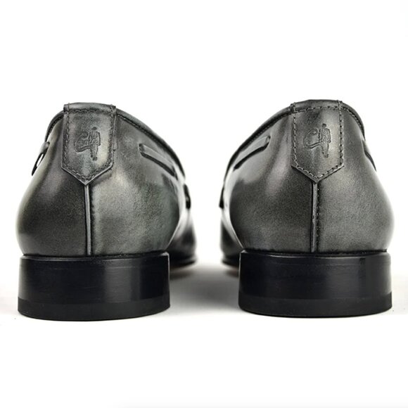 Tassel Loafer by Caballero - BURNISHED GREY NWT new in box